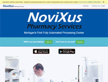 Tablet Screenshot of novixus.com